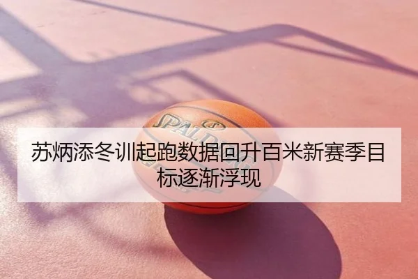 苏炳添冬训起跑数据回升百米新赛季目标逐渐浮现